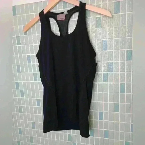 Athleta Active Gym Yoga Racer back Tank Top Black - Picture 5 of 13